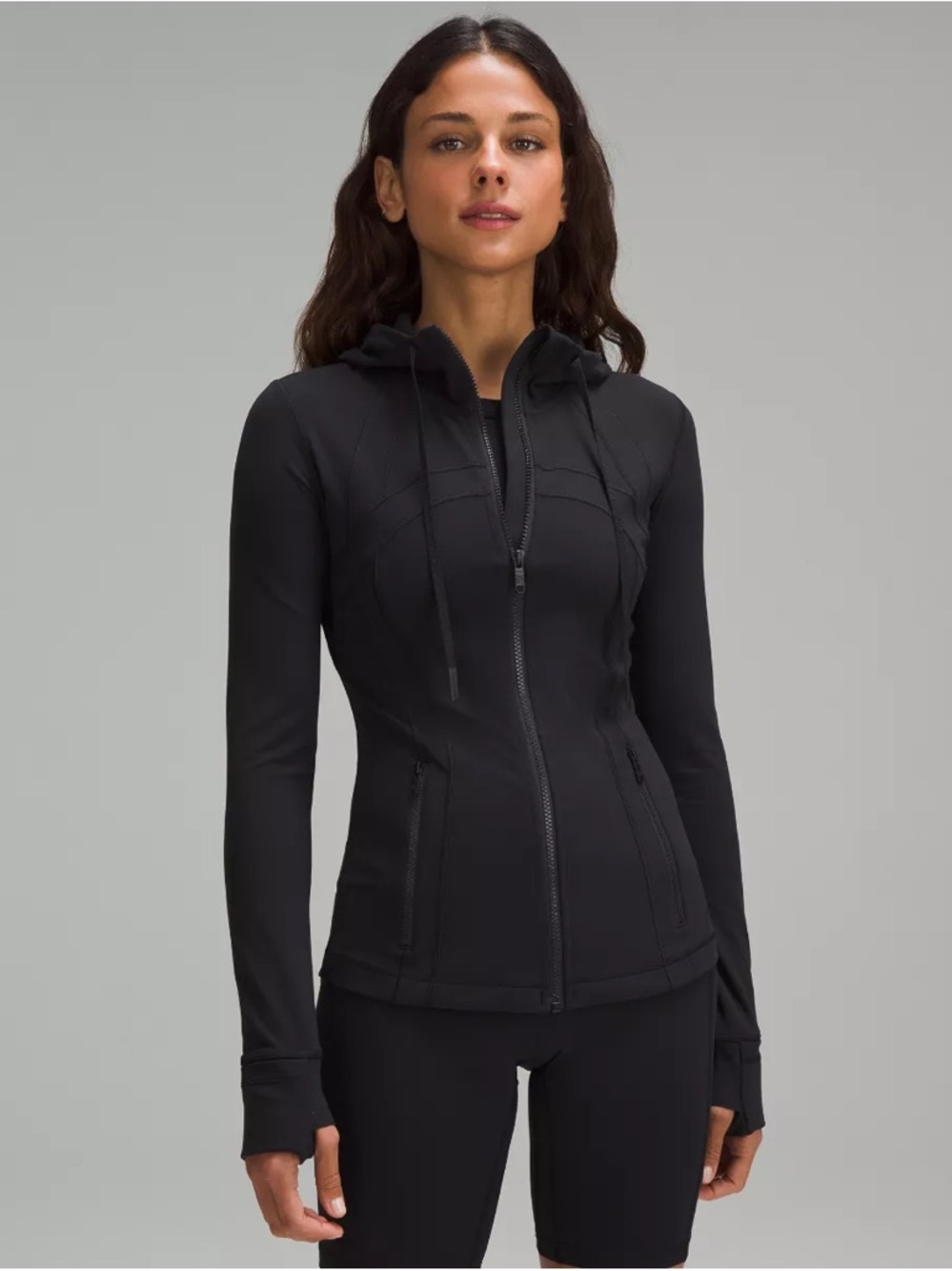 Lululemon Define Hooded Jacket Nulu - Black, size2